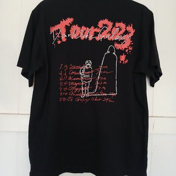 Uniqlo UT × Star Wars DARK SIDE GALAXY Mens Medium Black Cotton Darth Vader - Picture 3 of 12